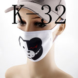 Anime Printed Mask Naruto/Tokyo Ghoul/Attack on Titan Mask Reusable Face Shield Breathable mask