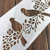 Animals Magpie Bird Scrap Walls Stencil Airbrush Painting Decor Stencils for Diy Scrapbooking Art Ablum Diary Stamp Crafts
