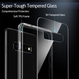 ESR for Samsung note 10 Plus Glass Case for Samsung Galaxy Note 10 A51 S20 Plus Ultra Luxury Cover Bumper Tempered glass Case