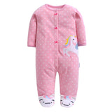 Orangemom anime home love Newborn baby boys spring baby Romper girl romper Infant fleece Jumpsuit for kids new born baby clothes