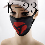 Anime Printed Mask Naruto/Tokyo Ghoul/Attack on Titan Mask Reusable Face Shield Breathable mask