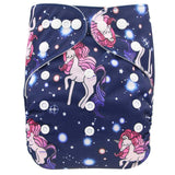 Ohbabyka Eco-friendly Diaper Cover Wrap Washable Diapers Couches Lavables Baby Nappy Reusable Nappy Baby Pocket Cloth Diapers