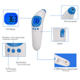 Digital LCD Non-contact IR Infrared Thermometer Surface Temperature Measurement Data Hold Function 3 colors