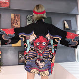 Japanese Female Style Yukata Kimono Cardigan