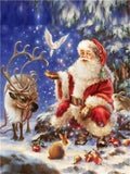HUACAN Santa Claus Diamond Painting Full Square Embroidery Cross Stitch Diamond Mosaic Rhinestone Christmas Decorations For Home