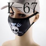Anime Printed Mask Naruto/Tokyo Ghoul/Attack on Titan Mask Reusable Face Shield Breathable mask
