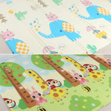 200*180cm  Foldable Cartoon Baby Play Mat Xpe Puzzle Children's Mat Baby Climbing Pad Kids Rug Baby Games Mats