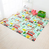 Foldable Baby Play Mat Xpe Puzzle Mat Educational Children's Carpet in the Nursery Climbing Pad Kids Rug Activitys Games Toys
