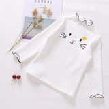 Girls'Long Sleeve Children's T-shirt Bottoming Shirt Children Spring and Summer Autumn Long Sleeves 2019 Cartoon T-shirt