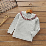 Girls'Long Sleeve Children's T-shirt Bottoming Shirt Children Spring and Summer Autumn Long Sleeves 2019 Cartoon T-shirt