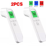 Infrared Forehead Digital Thermometer Gun IR Laser Non Contact Thermometer with 3 Color Backlight Display for Baby Adults sensor