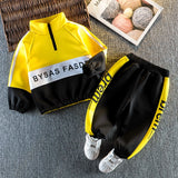 Spring Autumn Children Boys Girls Clothes Suit  Baby Solid Jacket Pants 2Pcs/sets Toddler Active Cotton Clothing Kids Tracksuits