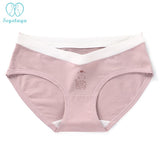 5544# 2 PcS/Bag Sexy Printed Cotton Maternity Panties