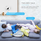 IP 360 Degrees Baby Monitor Camera 2Mp 1080P Full HD LAN Port IR Night Vision