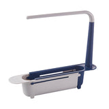 Telescopic Sink Shelf Kitchen Sinks Organizer Soap Sponge Holder