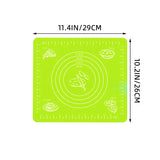 Silicone Kitchen Kneading Dough Mat Cookie Cake Baking Mat Tools Thick Non-stick Rolling Mats Pastry Accessories Sheet Pads