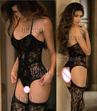 plus size Sexy Lingerie Women Erotic Lingerie Hot Sex Products Sexy Costumes Underwear Slips Intimates Dress Bodysocks Q001