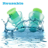1 Pair Protection-Earplugs Concerts Musician Ear Plugs Noise-Cancelling Hearing Motorcycles Reusable Silicone Earplugs - shopwishi 