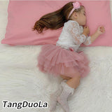 Baby girl tutu skirt 2pcs tulle lace bloomers Newborn infant outfits  Mauv headband flower set Baby mesh bloomer