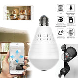 Mini IP Camera 360 Degree LED Light 960P Wireless Panoramic Home Security Security WiFi CCTV Fisheye Bulb Lamp Two Ways Audio