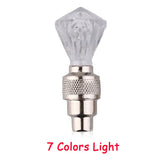 Bicycle Lights with Batteries Wheel Spoke Lamp LED Bike Valve Lights Tyre Tire Valve Cap MTB Bike Light Bicycle Bike Accessories