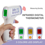 Digital Infrared Thermometer Temperature Gauge Non Contact Temperature Measurement Device 4 Setting Modes  ℃ and ℉ Switchable