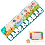 Coolplay Electronic Musical Mat Carpets Keyboard Baby Piano Play Mat Musical Instrument Montessori Toy Educational Toys for Kids