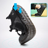 Safety  Shoes Men And Women Steel Toe Air Safety Boots Anti-Puncture Work Sneakers Breathable Shoes