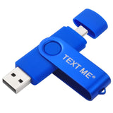 TEXT ME usb flash drives OTG pen drive  pendrive usb stick  4gb 8gb 16gb 32gb 64gb usb2.0 OTG