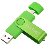 TEXT ME usb flash drives OTG pen drive  pendrive usb stick  4gb 8gb 16gb 32gb 64gb usb2.0 OTG