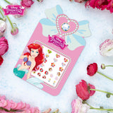 Frozen Princess elsa Anna Makeup Nail Stickers Toys Disney snow White  Sophia Mickey Minnie kids earrings Cartoon toys