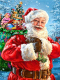 HUACAN Santa Claus Diamond Painting Full Square Embroidery Cross Stitch Diamond Mosaic Rhinestone Christmas Decorations For Home