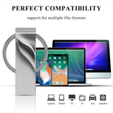 High Speed Pen Drive 64GB Pendrive 128GB Flash USB Stick 32GB cle usb memory 16GB USB Flash Drive 8GB For Micro Type-c adapter