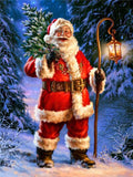 HUACAN Santa Claus Diamond Painting Full Square Embroidery Cross Stitch Diamond Mosaic Rhinestone Christmas Decorations For Home