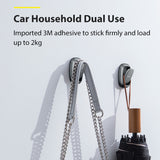Baseus 2PCS Metal Car Key Hanger Organizer