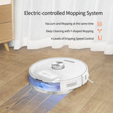 Ultenic T10 Robot Vacuum Cleaner LDS Navigation 3KPa Suction 200min Runtime Auto Charge&amp;4.3L Dust Capacity Smart Home Appliance