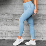 New Vital Seamless Leggings High Waist Woman Fitness Yoga Pants Sexy Push Up Gym Sport Leggings Slim Stretch Running Tights
