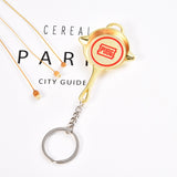 PUBG Keychain Keyring PLAYERUNKNOWNS BATTLEGROUNDS Cosplay Special Force Helmets Metal Key Ring Accessory Props