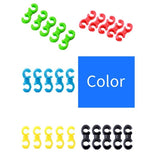 20pcs Bicycle MTB Brake Cable S Style Clips Buckle Hose Guide Bike Cross Line Clip