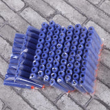 100pcs For Nerf Bullets EVA Soft Hollow Hole Head 7.2cm Refill Bullet Darts for Nerf Toy Gun Accessories for Nerf Blasters