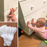 10Pcs/Lot Plastic Protective Children's Safety Lock