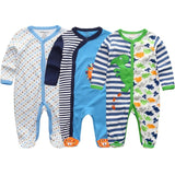 Summer Baby Rompers Spring Newborn Baby Clothes For Girls Boys Long Sleeve ropa bebe Jumpsuit Baby Clothing boy Outfits