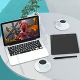GAOMON S620 6.5 x 4 Inches 8192 Level Battery-free Pen Support Android Windows Mac Digital Graphic Tablet for Drawing & Game OSU