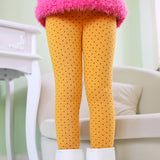 Children Pants Autumn Winter Baby Leggings Colorful Print Flower Butterfly Love Girls Pants
