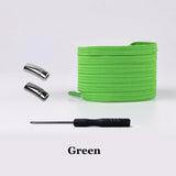 New Elastic Magnetic Locking ShoeLaces Quick No Tie Shoe laces Kids Adult Unisex Shoelace Sneakers Shoe Laces Strings