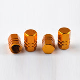 Aluminum Alloy Car Wheel Tire Valve Caps Tyre Rim Stem Covers Airdust Waterproof  For Automobiles Motorcycles Trucks Bikes