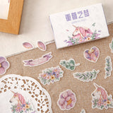 40pcs/lot Old Times Vintage Floral Stickers Set Scrapbooking Stickers For Bullet Journal Planner Diy Crafts Scrapbooking