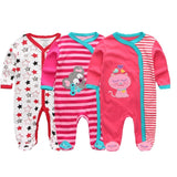 Summer Baby Rompers Spring Newborn Baby Clothes For Girls Boys Long Sleeve ropa bebe Jumpsuit Baby Clothing boy Outfits
