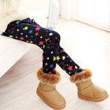 Children Pants Autumn Winter Baby Leggings Colorful Print Flower Butterfly Love Girls Pants