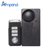 Home Security Wireless Remote Control Vibration Motorcycle Bike Door Window Detector Burglar Alarm